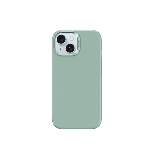 iPhone 15 Plus Kılıf Wiwu SP-019 Magsafe Şarj Özellikli Vegan Leather Deri Kılıf Siyah