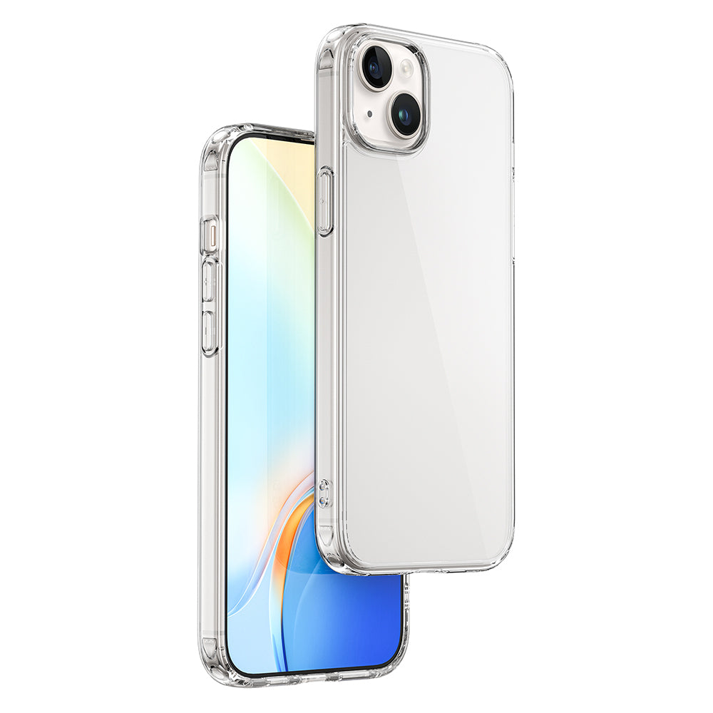 Apple iPhone 15 Plus Wiwu Wi-IP001 Kılıf Ekran Koruyucu Kamera Lensi 3in1 Koruma Seti
