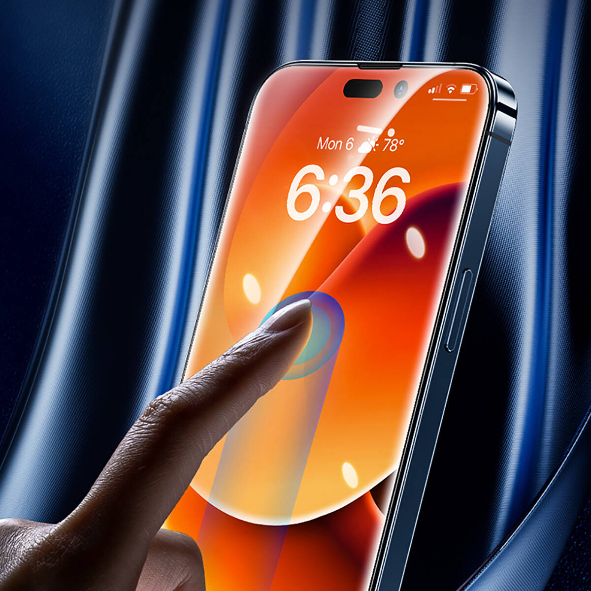 iPhone 15 Pro Benks Air Shield Ekran Koruyucu 10 Adet Siyah