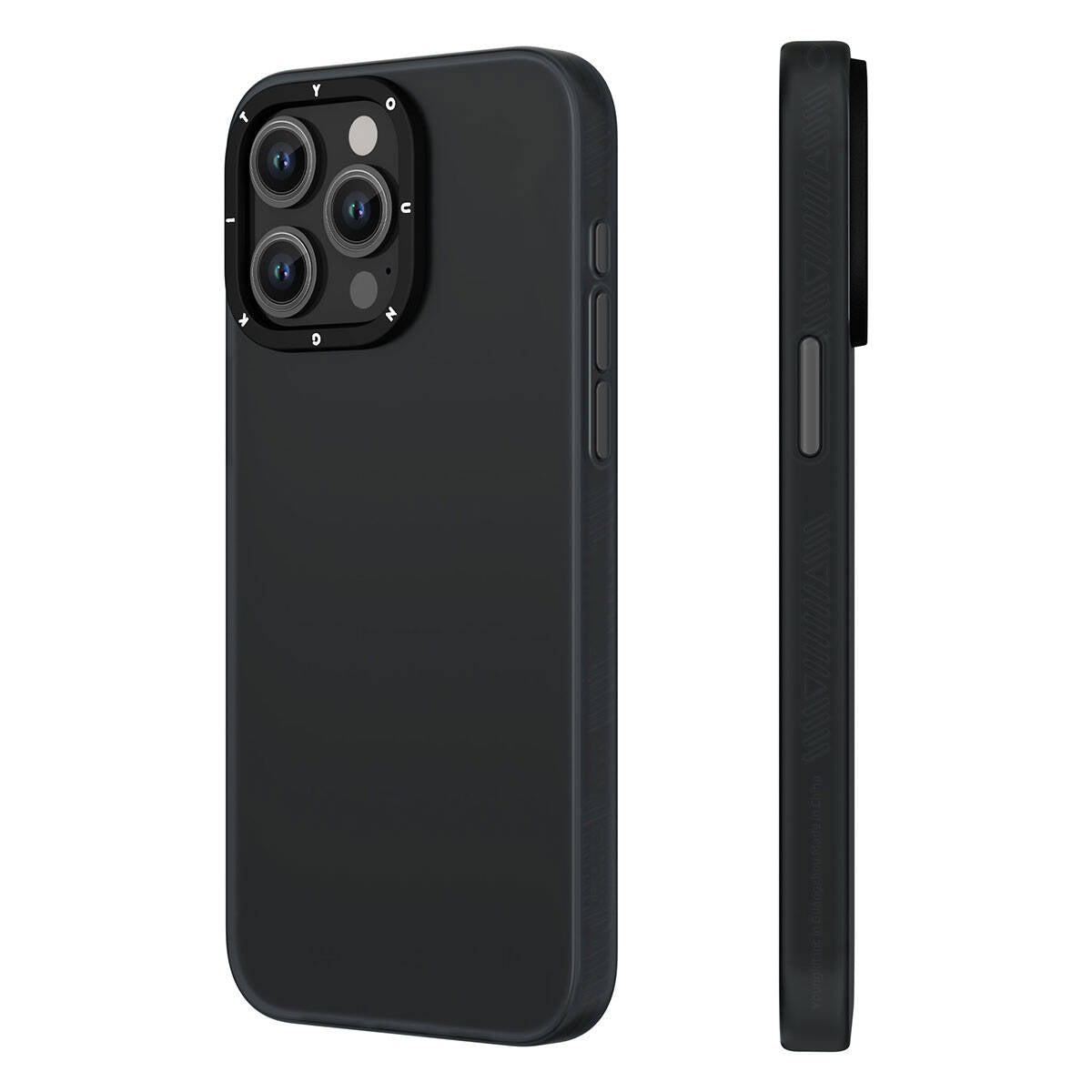 iPhone 15 Pro Kılıf Buzlu Mat Tasarım Youngkit Hidden Sand Serisi Kılıf Yeşil