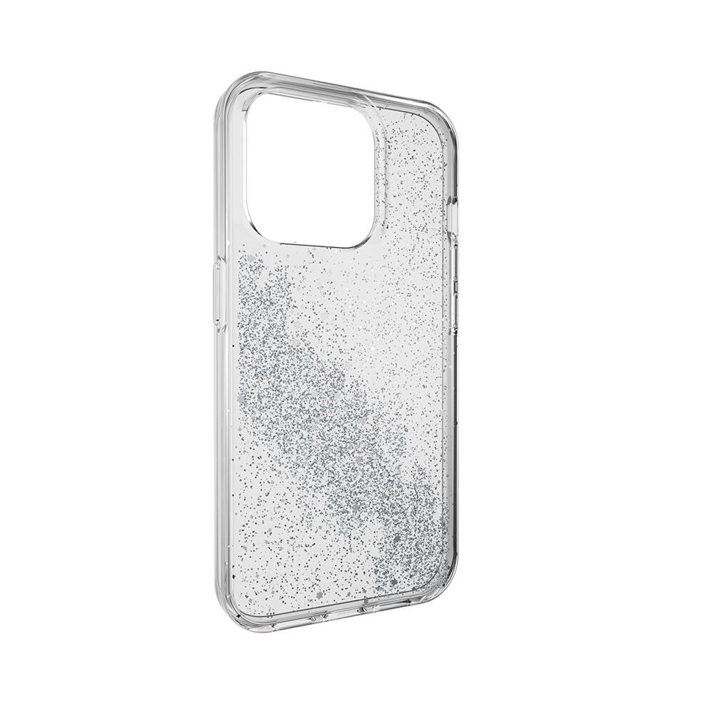 iPhone 15 Pro Kılıf Çift Katmanlı IMD Baskılı Bumper Lisanslı Switcheasy Cosmos Comet Kılıf Renksiz