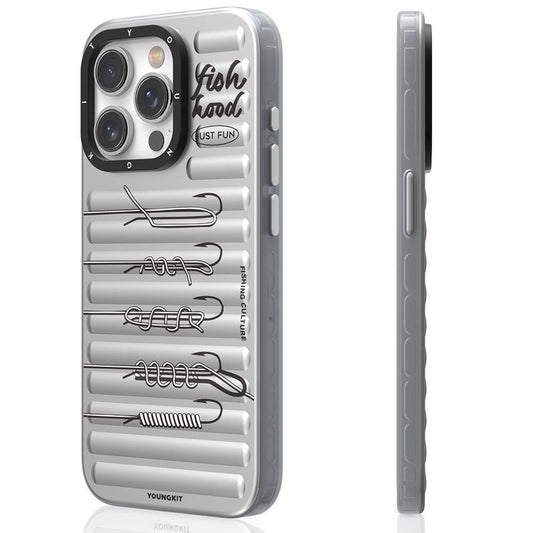 Apple iPhone 15 Pro Kılıf M-safe Şarj Özellikli Youngkit Fishing Serisi Kapak