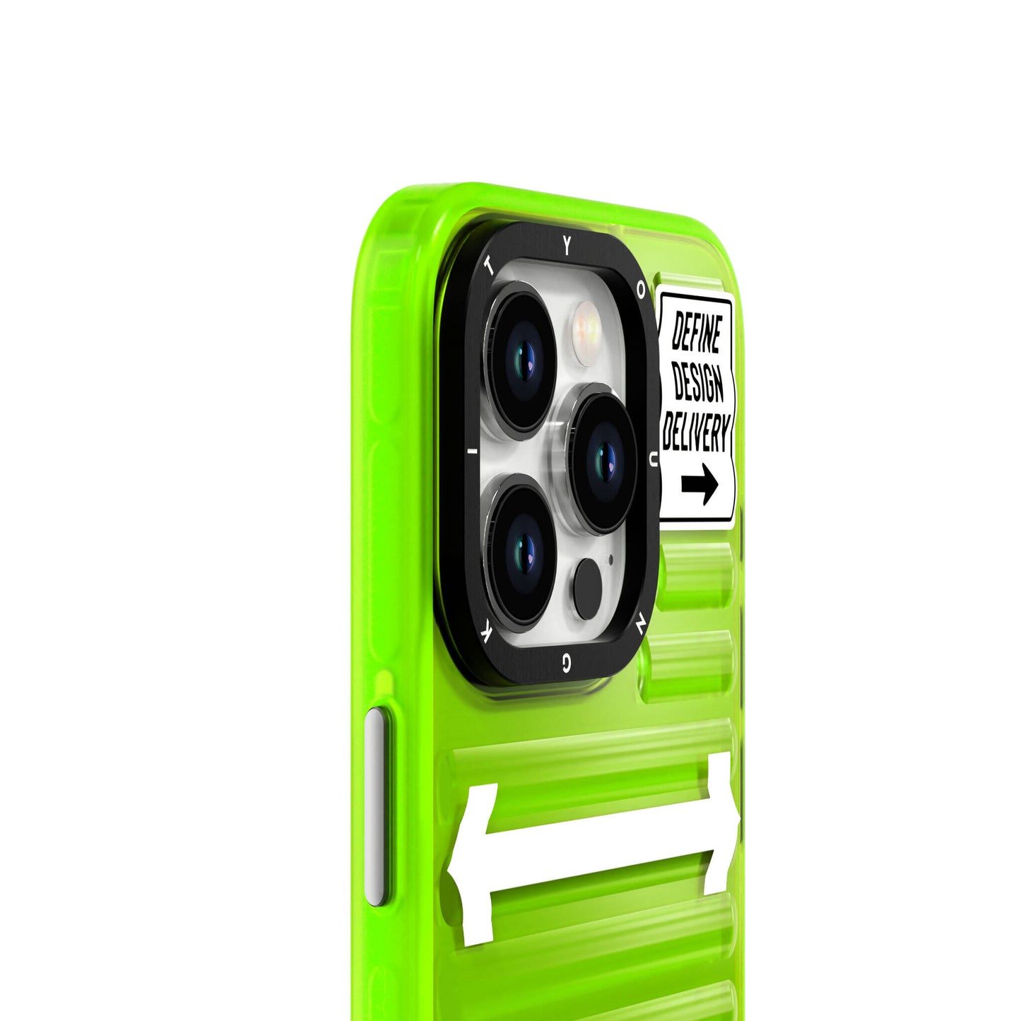 iPhone 15 Pro Kılıf YoungKit Luggage FireFly Serisi Kılıf Yeşil