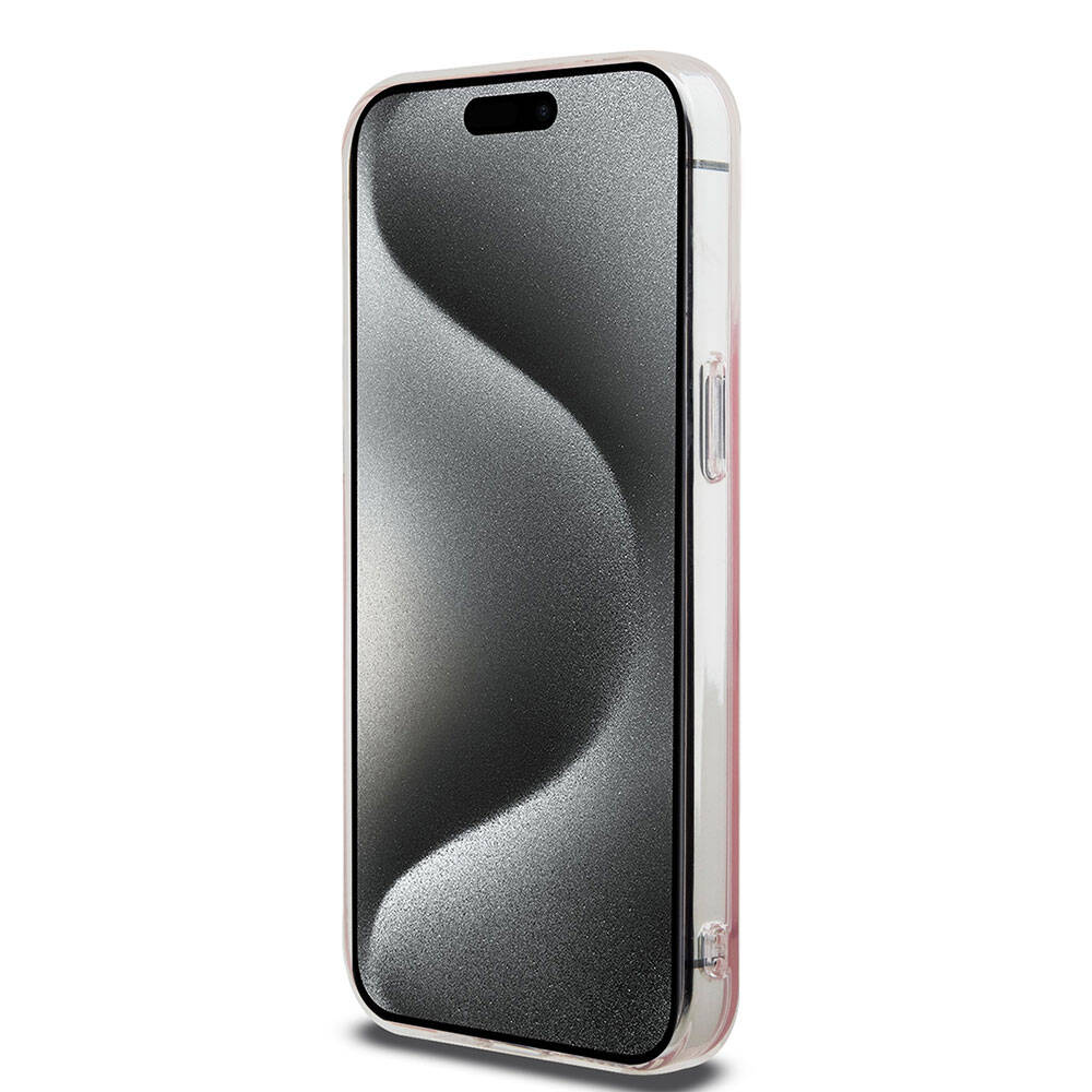 iPhone 15 Pro Max Kılıf Hello Kitty Orjinal Lisanslı Askılı Yazı ve İkonik Logolu Daydreaming Kılıf Beyaz