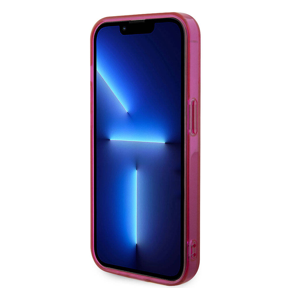 iPhone 15 Pro Max Kılıf Hello Kitty Orjinal Lisanslı Yazı ve İkonik Logolu Kitty Head Kılıf Beyaz