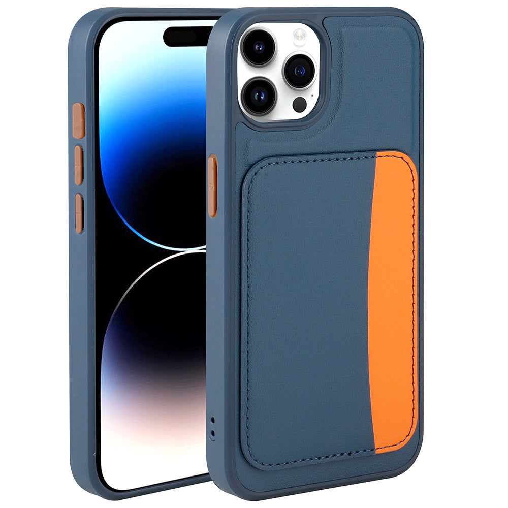 Apple iPhone 15 Pro Max Kılıf Kartlıklı Zore X-Kart Silikon Kapak