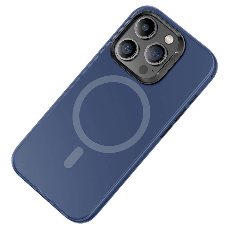 iPhone 15 Pro Max Kılıf Magsafe Şarj Özellikli Benks Lucid Armor Kılıf Beyaz