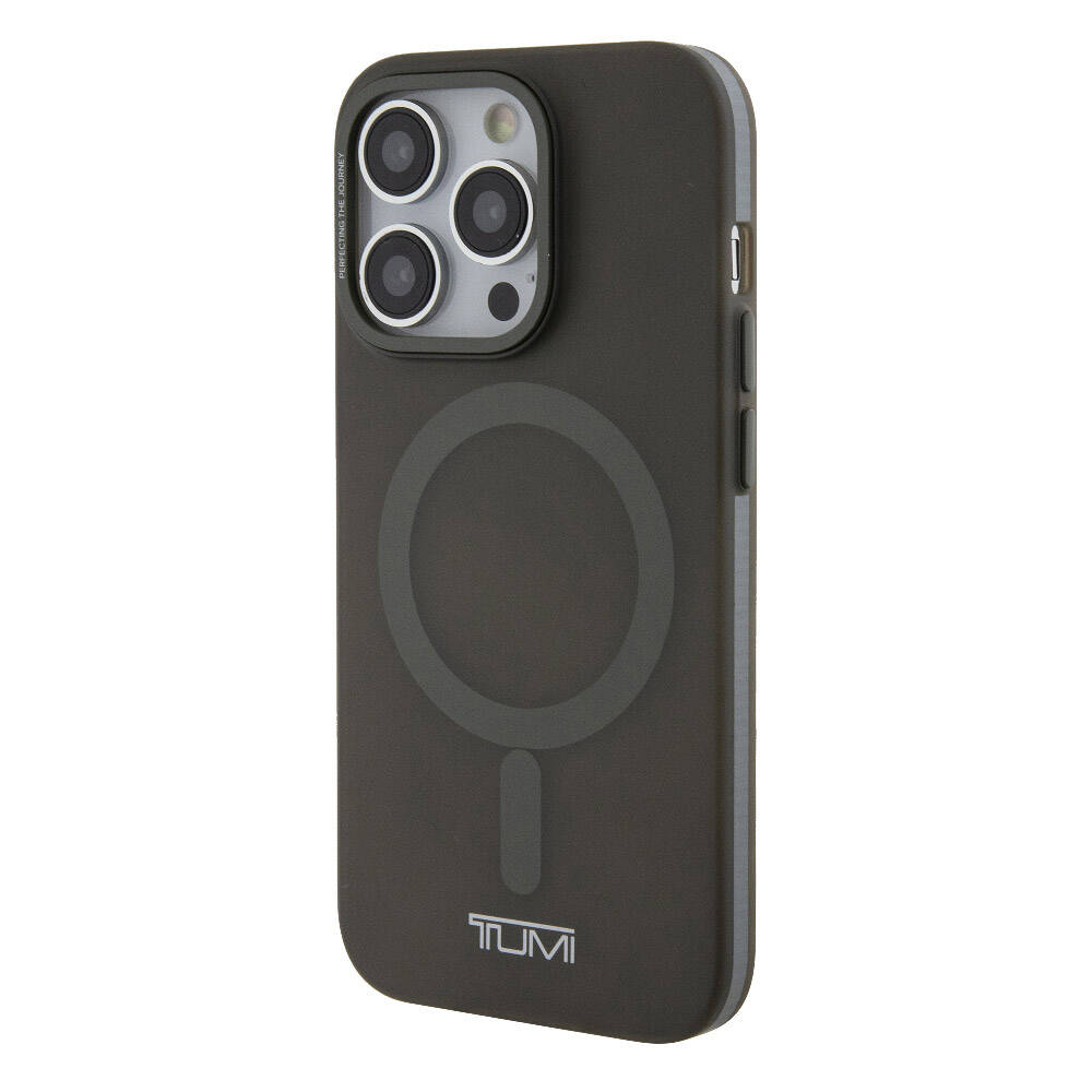 iPhone 15 Pro Max Kılıf TUMI Orjinal Lisanslı Magsafe Şarj Özellikli Buzlu Mat Kılıf Olive