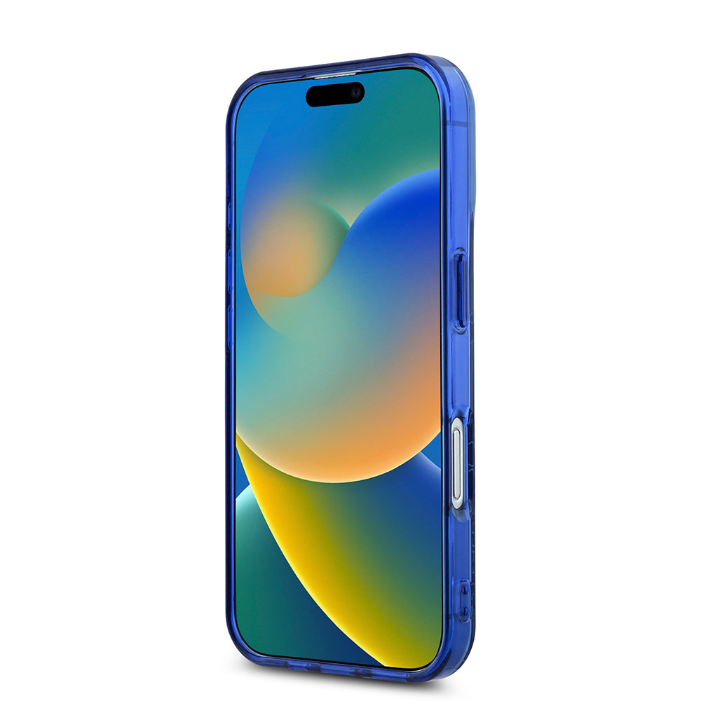 iPhone 16 Kılıf Lacoste Orjinal Lisanslı Magsafe Şarj Özellikli IML Baskılı Gümüş Timsah Logolu Monogram Kılıf Yeşil