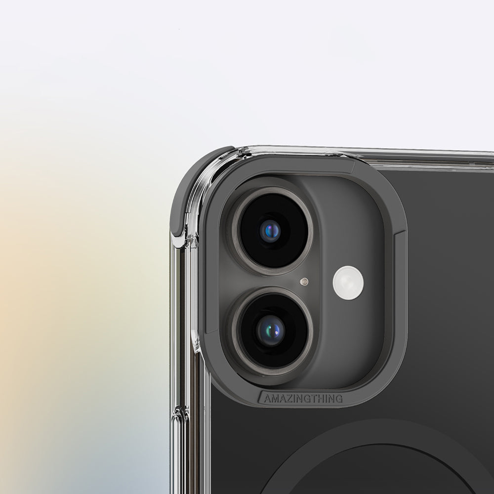 iPhone 16 Kılıf Magsafe Şarj Özellikli Amazingthing Omni Serisi Kılıf Pembe