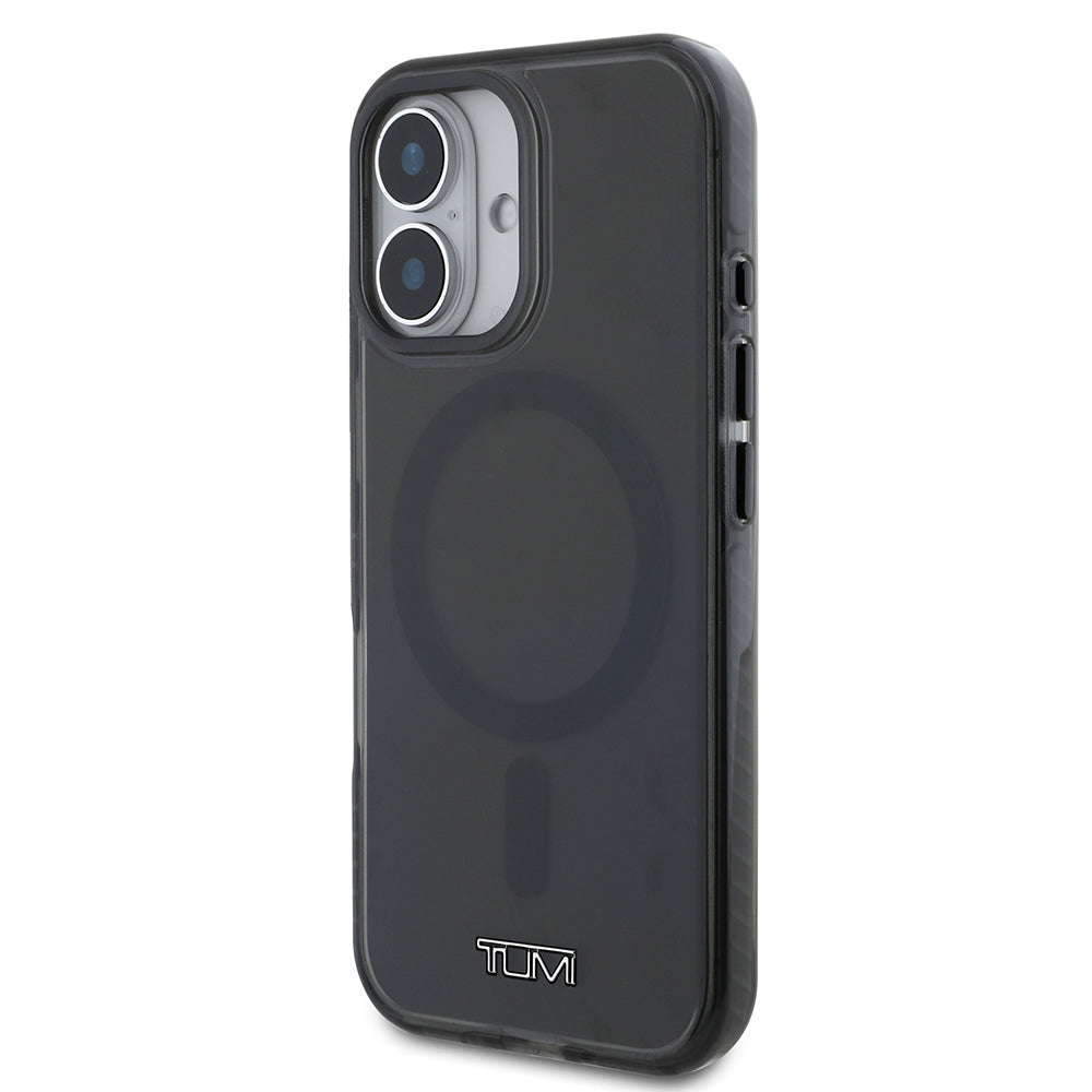 iPhone 16 Kılıf TUMI Orjinal Lisanslı Magsafe Şarj Özellikli Airbagli Transparan Kılıf Haki