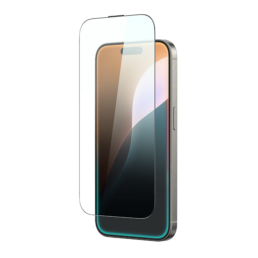 Apple iPhone 16 Plus Amazingthing Titan Max Parmak İzi Bırakmayan Temperli Cam Ekran Koruyucu Siyah