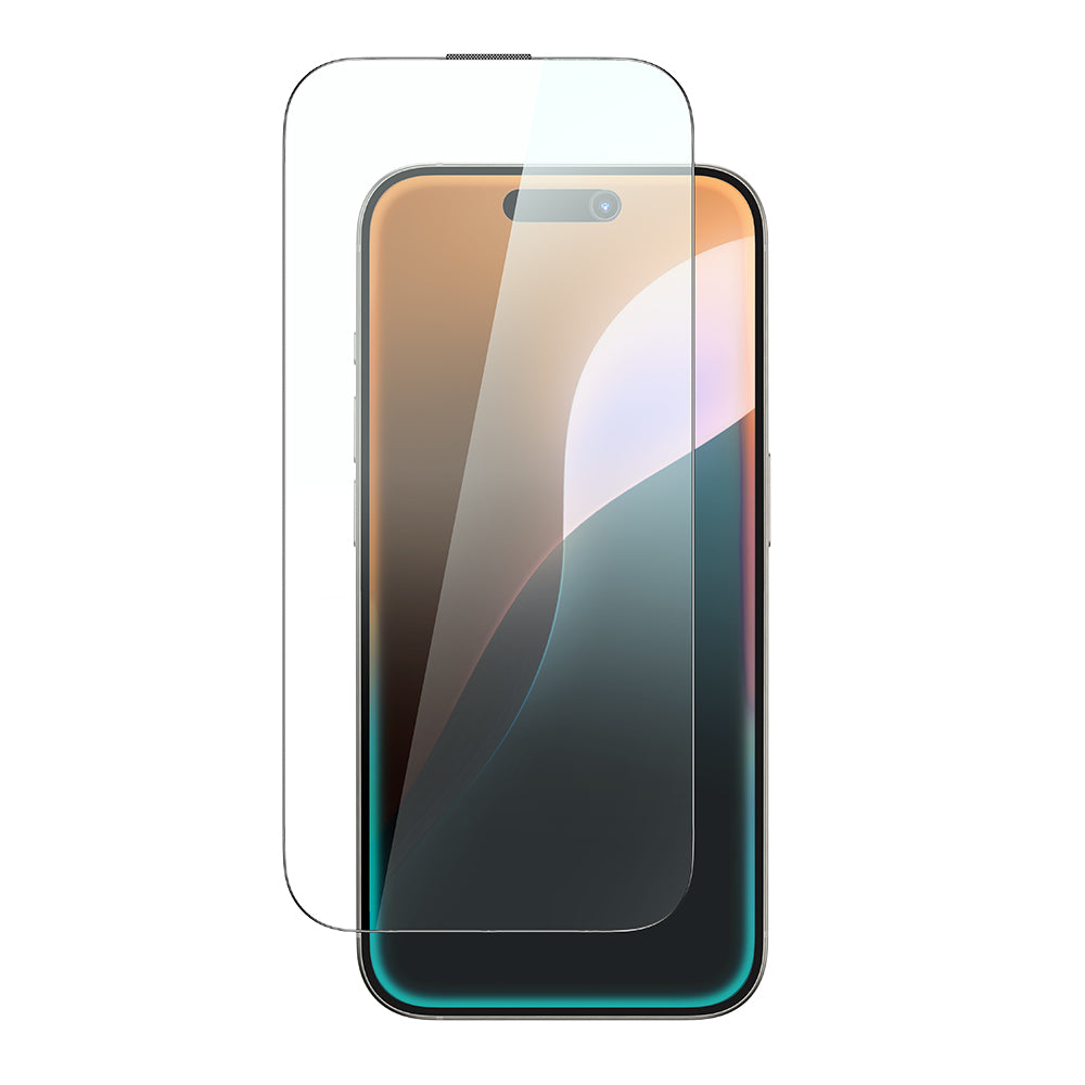 Apple iPhone 16 Plus Amazingthing Titan Max Parmak İzi Bırakmayan Temperli Cam Ekran Koruyucu Siyah