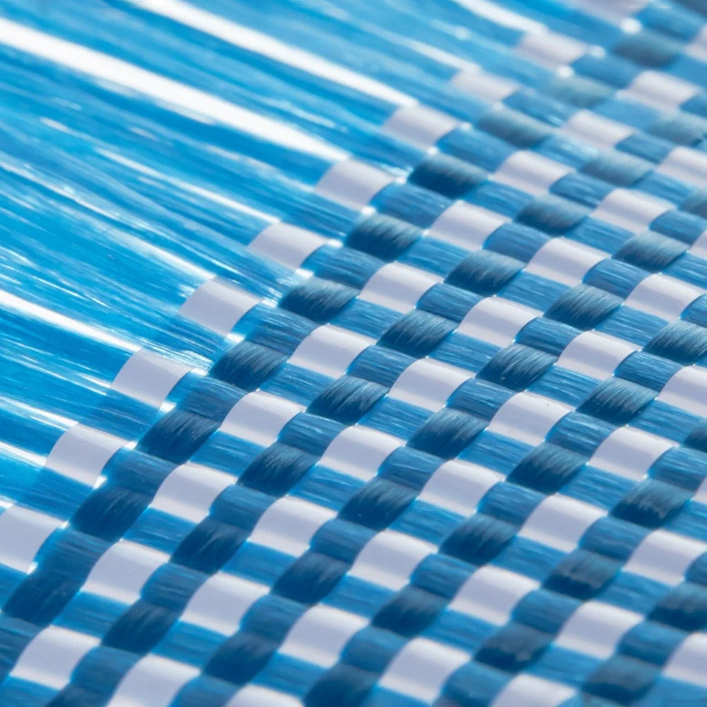 iPhone 16 Plus Kılıf Magsafe Şarj Özellikli Aramid Fiber Pitaka Ultra-Slim Classic Serisi Ocean Blue Kılıf Mavi