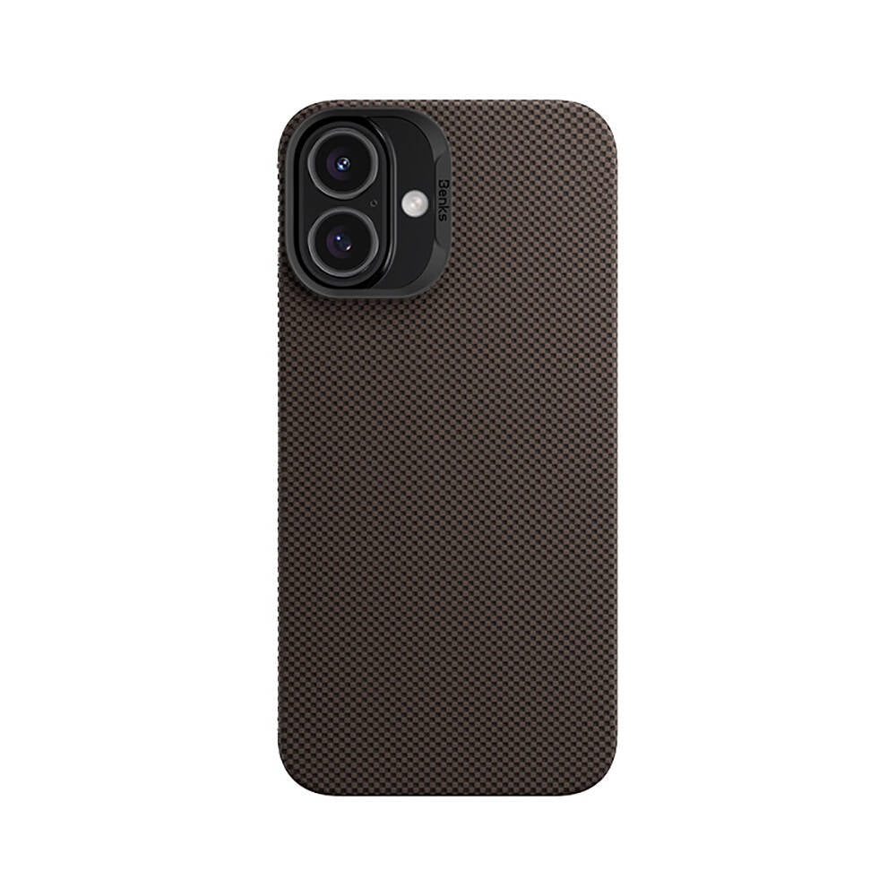 Apple iPhone 16 Plus Kılıf M-safe Şarj Özellikli Benks ArmorTint Serisi ArmorAir Kevlar Kapak