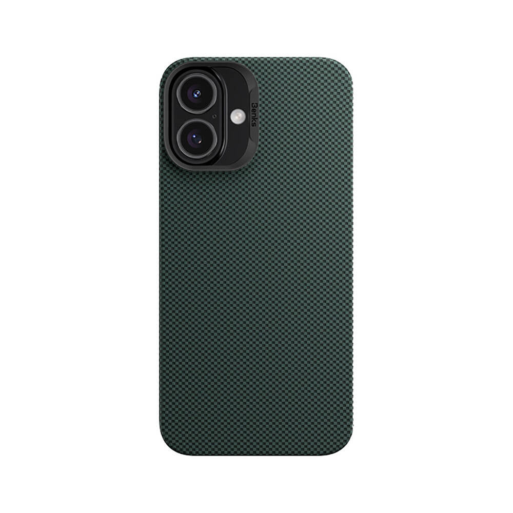 Apple iPhone 16 Plus Kılıf M-safe Şarj Özellikli Benks ArmorTint Serisi ArmorAir Kevlar Kapak
