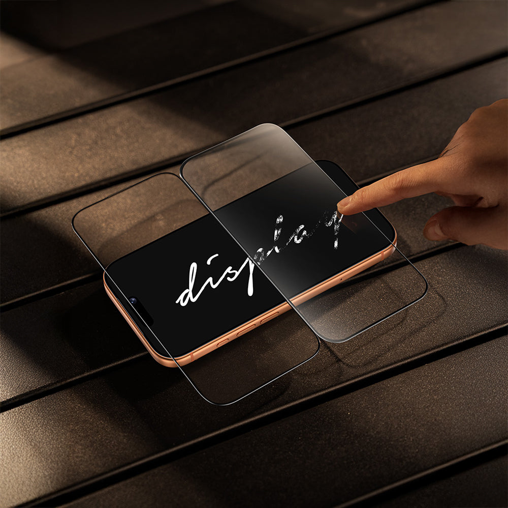 Apple iPhone 16 Pro Benks Glass Warrior 2.0 AR-EZFita Cam Ekran Koruyucu + Kolay Uygulama Aparatı Şeffaf