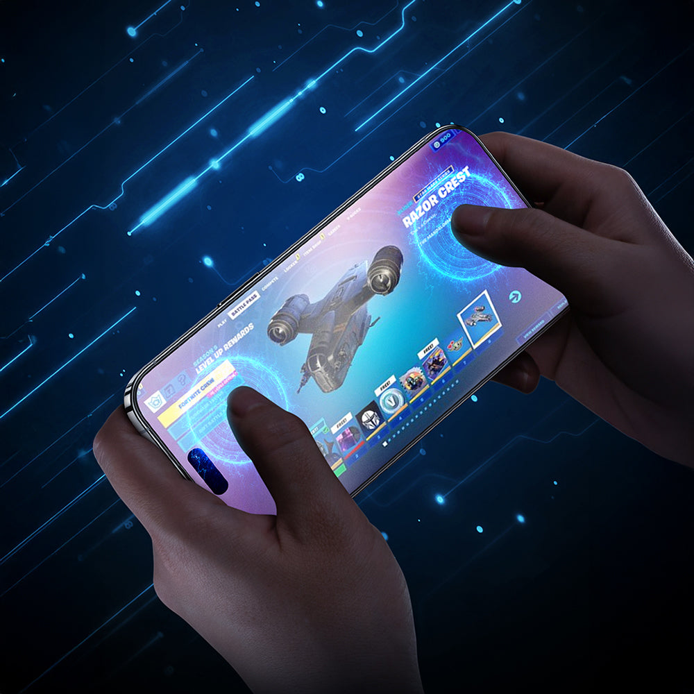 Apple iPhone 16 Pro Benks JoyTouch 0.3mm Mat Oyun Ekran Koruyucu + Kolay Uygulama Aparatı Siyah