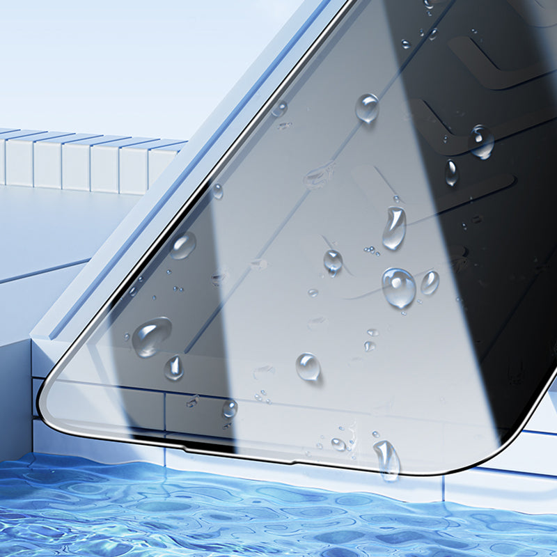 iPhone 16 Pro Benks Ultra İnce Kenarlı Privacy Hayalet Ekran Koruyucu + Kolay Uygulama Aparatlı Siyah