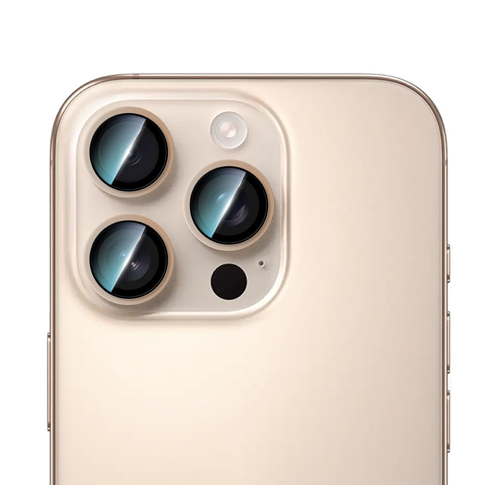 Apple iPhone 16 Pro CaseWorld Sapphire Serisi Anti Reflective Lens Koruyucu