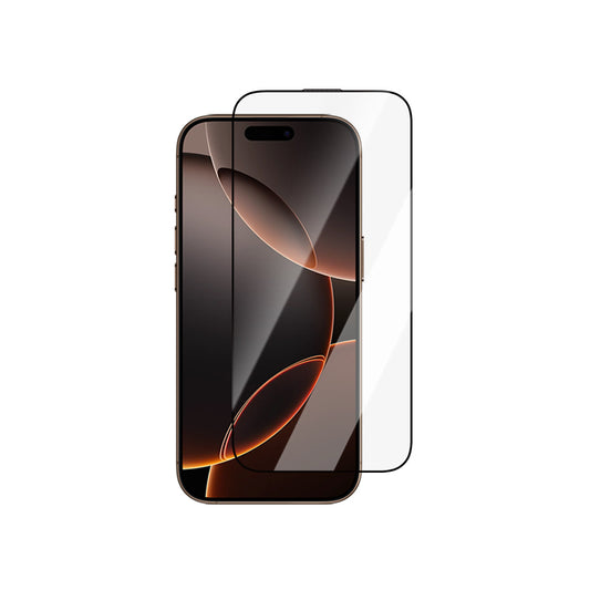 Apple iPhone 16 Pro CaseWorld Ultra-Thin Serisi TMQ HD 0.15mm Schott Sertifikalı Temperli Cam Ekran Koruyucu