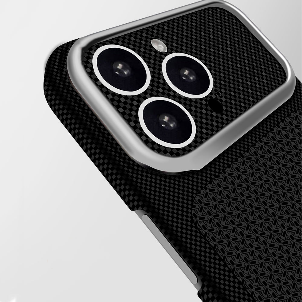 Apple iPhone 16 Pro Kılıf M-Safe Şarj Özellikli Zore Paris Nexel Sert PC Kapak