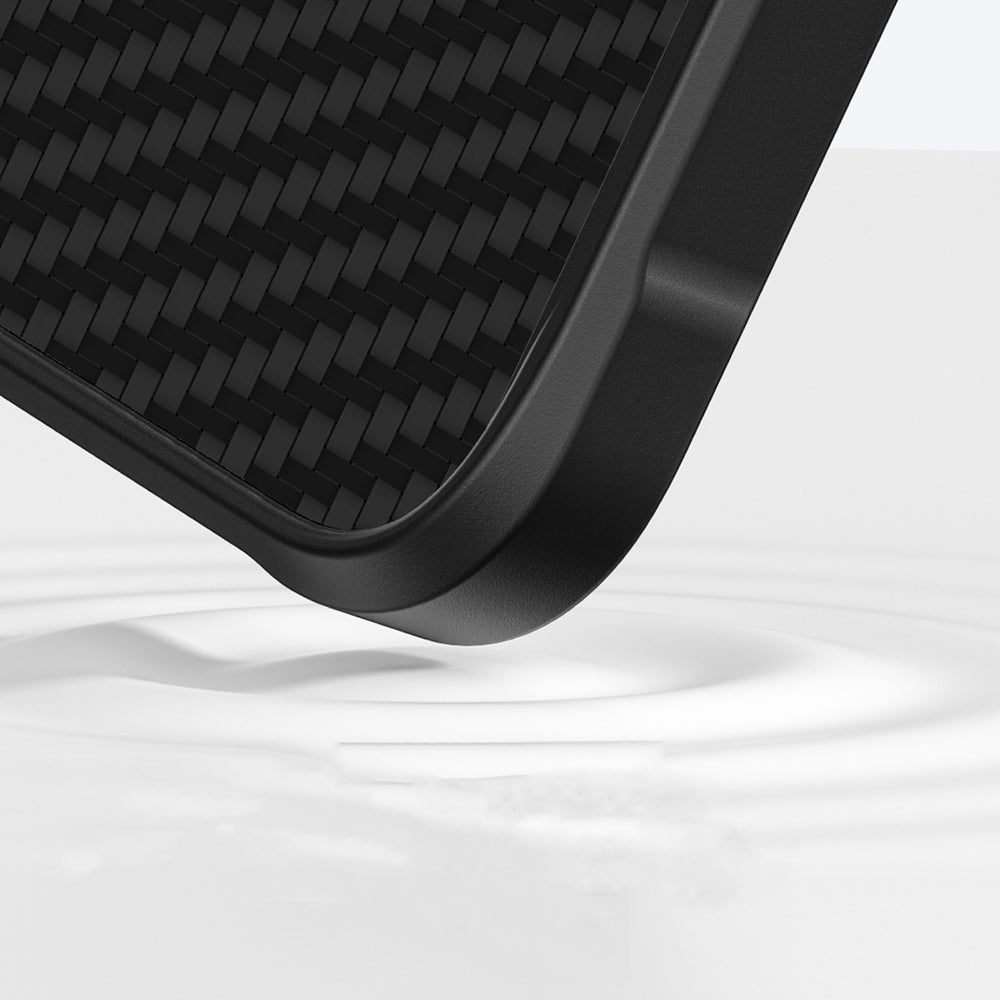 iPhone 16 Pro Kılıf Magsafe Şarj Özellikli 1500D Aramid Fiber Amazingthing Titan Max Serisi Kılıf Siyah