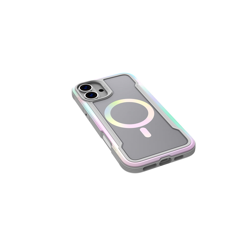 Apple iPhone 16 Pro Kılıf M-safe Şarj Özellikli Airbagli Raptic Shield 2.0 Serisi Şeffaf Arka Yüzey Kapak Siyah