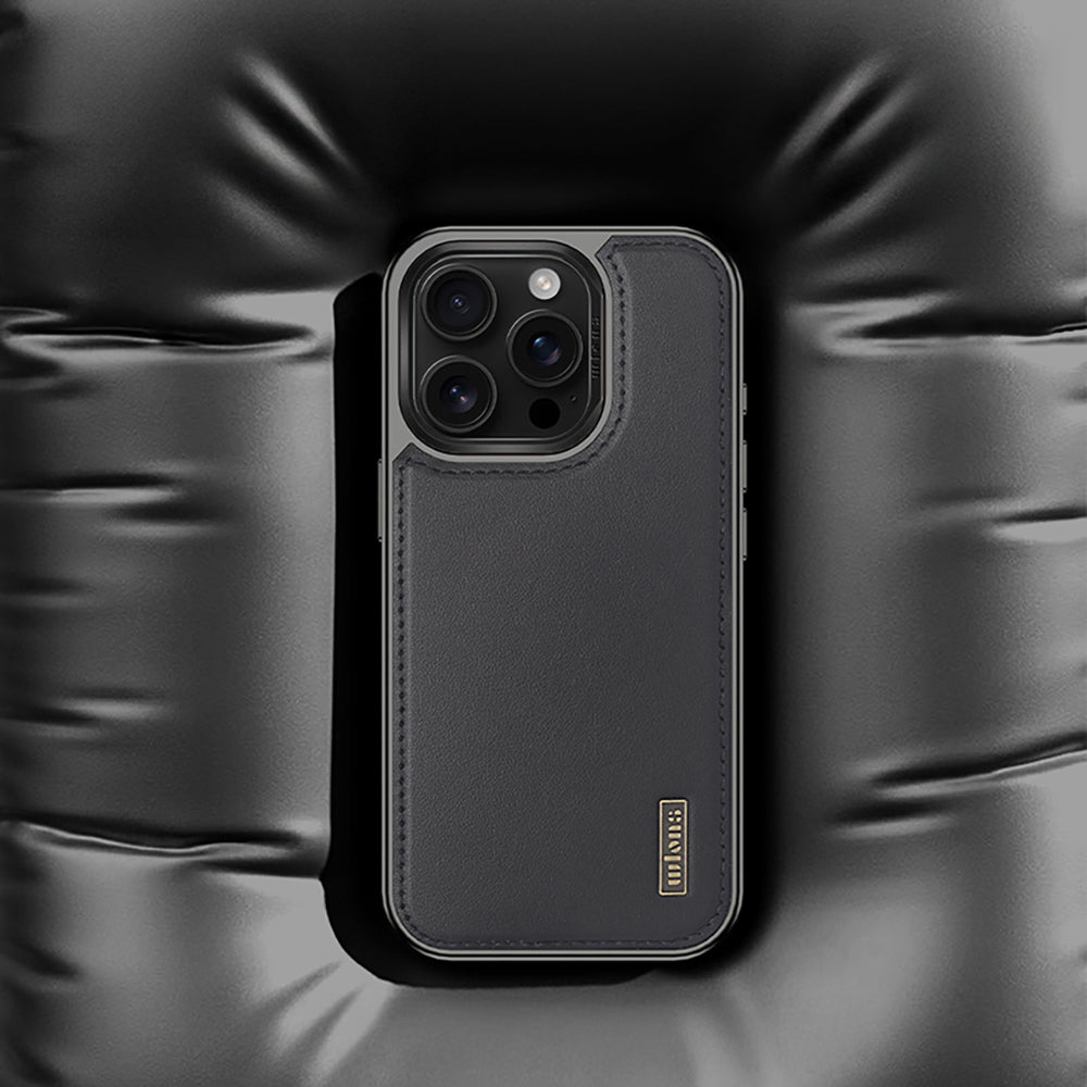 Apple iPhone 16 Pro Kılıf M-safe Şarj Özellikli Standlı Leto Kapak Gri