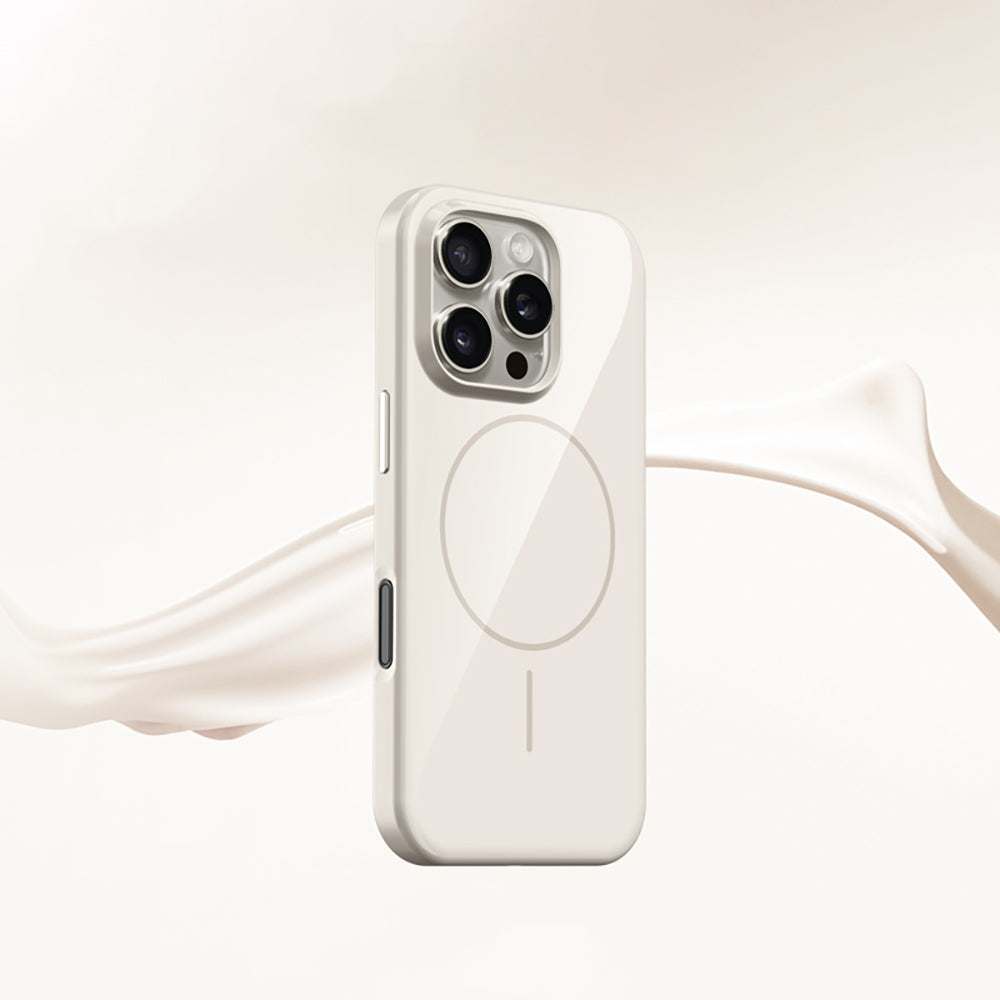 Apple iPhone 16 Pro Kılıf M-safe Şarj Özellikli Wlons Frego Kapak Siyah