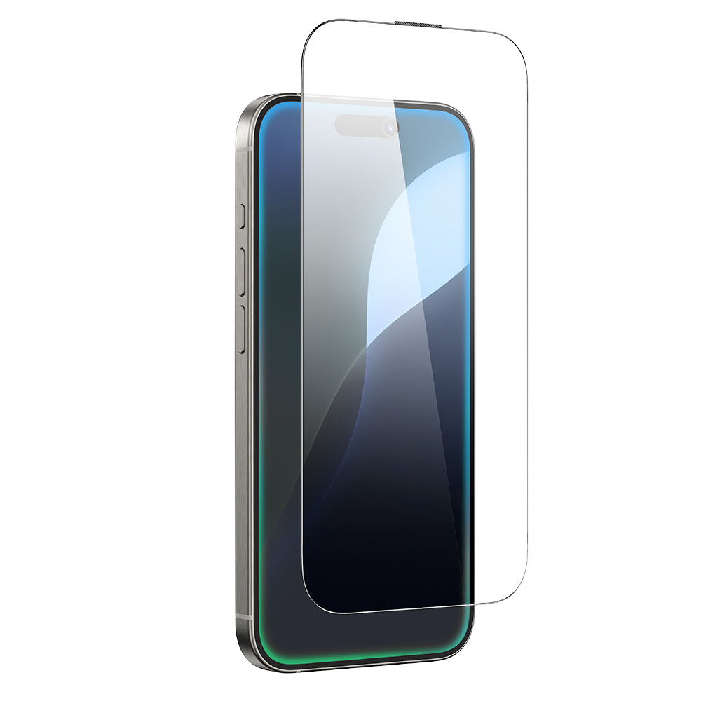 Apple iPhone 16 Pro Max Amazingthing Titan Parmak İzi Bırakmayan Temperli Cam Ekran Koruyucu Siyah