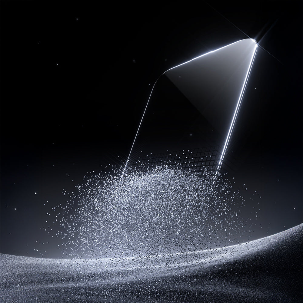 Apple iPhone 16 Pro Max Benks Glass Warrior Safir Coating Ultra İnce Cam Ekran Koruyucu Siyah