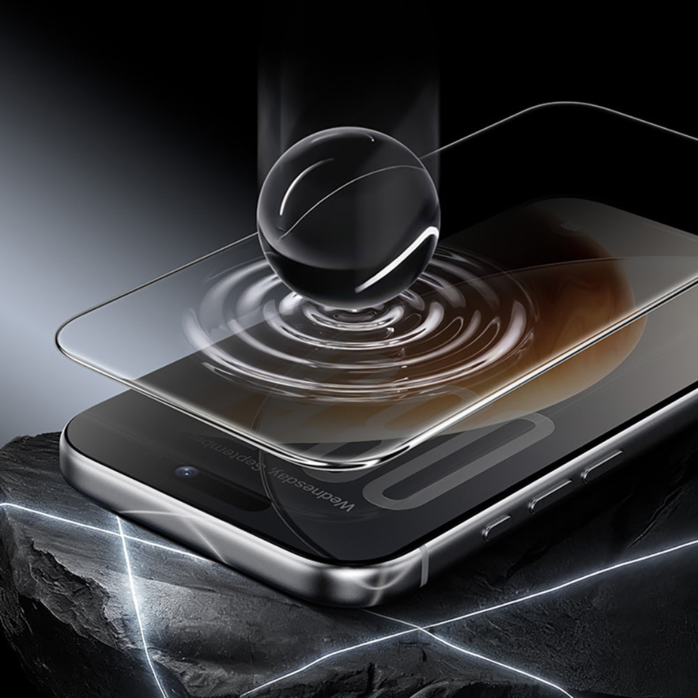 Apple iPhone 16 Pro Max Benks OmniWarrior Privacy Cam Ekran Koruyucu + Kolay Uygulama Aparatlı