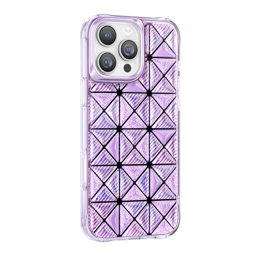 Apple iPhone 16 Pro Max Kılıf 3D Buz Blok Desenli Zore Paris Kairo TPU Kapak