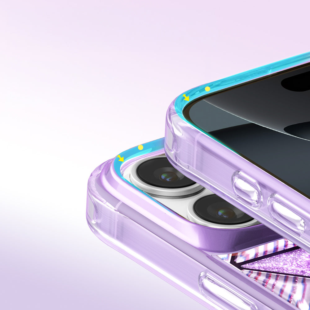 Apple iPhone 16 Pro Max Kılıf 3D Buz Blok Desenli Zore Paris Kairo TPU Kapak