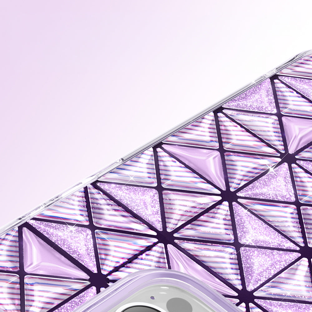 Apple iPhone 16 Pro Max Kılıf 3D Buz Blok Desenli Zore Paris Kairo TPU Kapak