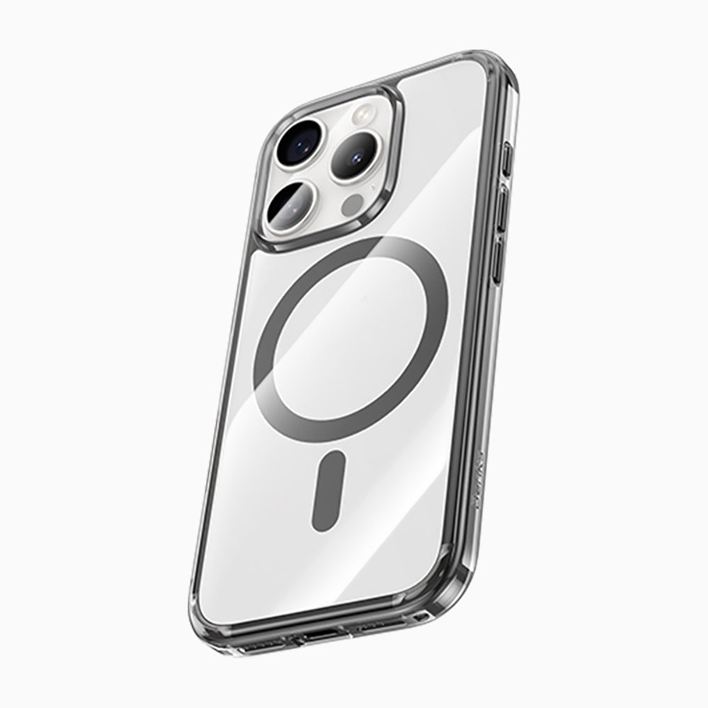Apple iPhone 16 Pro Max Kılıf M-safe Şarj Özellikli Airbagli Şeffaf Benks LucentPro Serisi Kapak