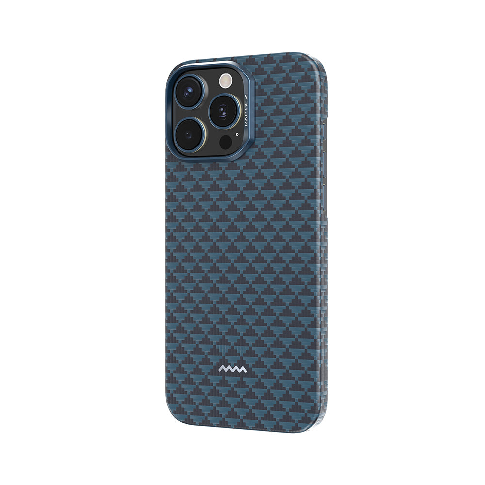 Apple iPhone 16 Pro Max Kılıf M-safe Şarj Özellikli Raptic Aramid Skin Origin Serisi Kapak Kırmızı