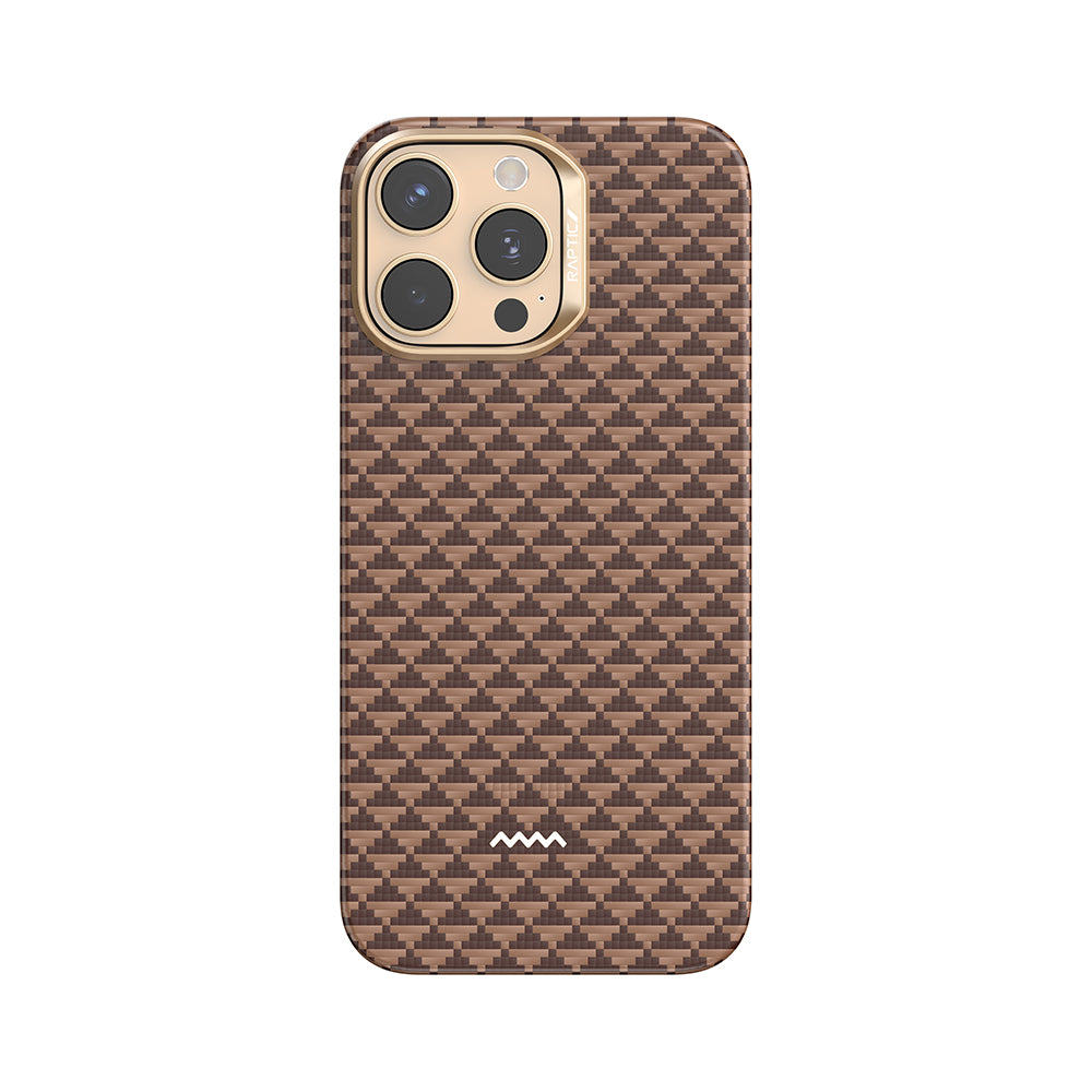 Apple iPhone 16 Pro Max Kılıf M-safe Şarj Özellikli Raptic Aramid Skin Origin Serisi Kapak