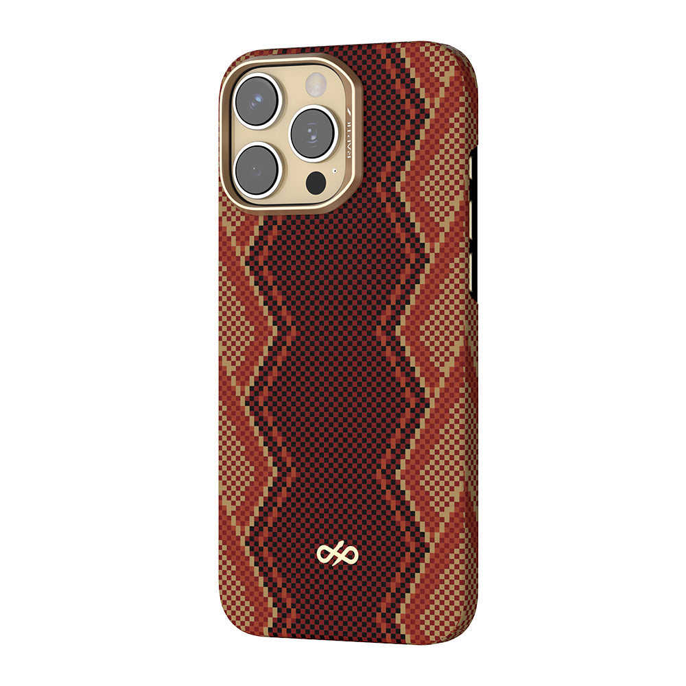 Apple iPhone 16 Pro Max Kılıf M-safe Şarj Özellikli Raptic Aramid Skin Bionic Serisi Kapak