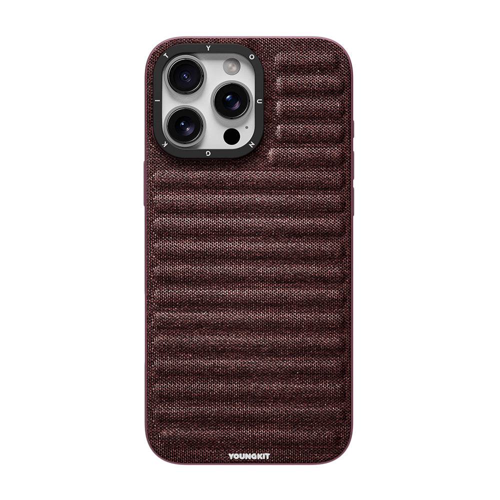 Apple iPhone 16 Pro Max Kılıf M-safe Şarj Özellikli Youngkit Canvas Serisi Kapak
