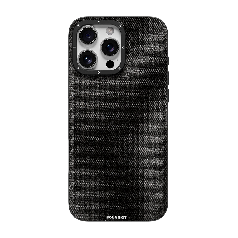 Apple iPhone 16 Pro Max Kılıf M-safe Şarj Özellikli Youngkit Canvas Serisi Kapak