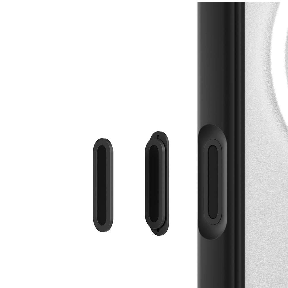 Apple iPhone 16 Pro Max Kılıf M-safe Şarj Özellikli Youngkit Macaroon Serisi Kapak Kırmızı