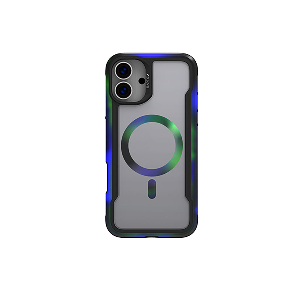 Apple iPhone 16 Pro Max Kılıf M-safe Şarj Özellikli Airbagli Raptic Shield 2.0 Serisi Şeffaf Arka Yüzey Kapak