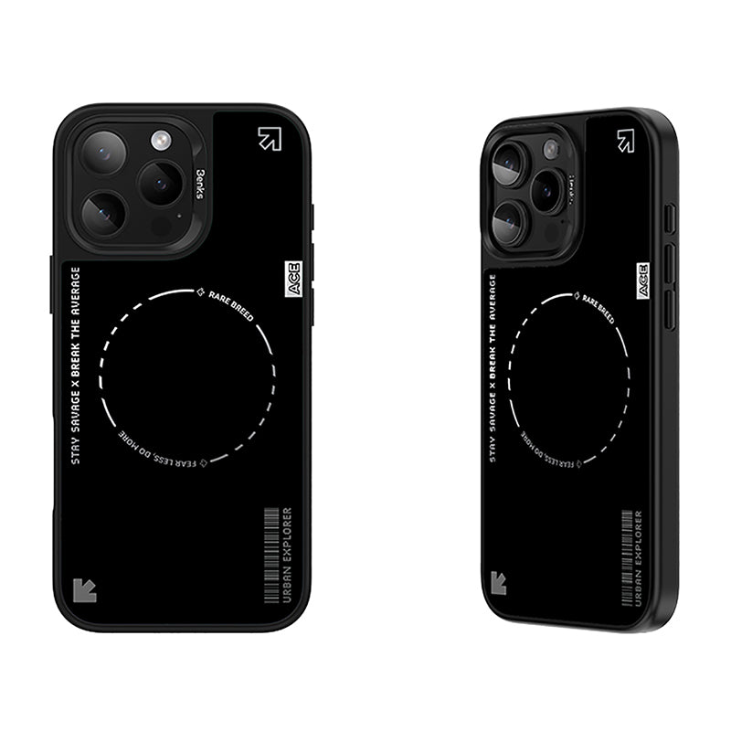 iPhone 16 Pro Max Kılıf Magsafe Şarj Özellikli Benks Dynamic Basis Kılıf Siyah