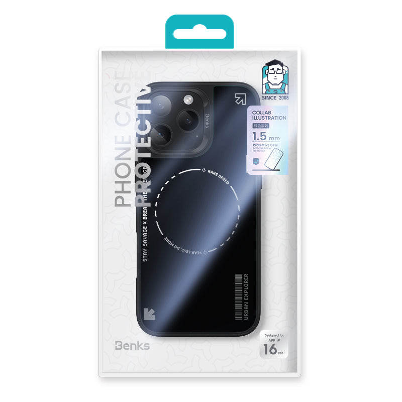 iPhone 16 Pro Max Kılıf Magsafe Şarj Özellikli Benks Dynamic Basis Kılıf Beyaz