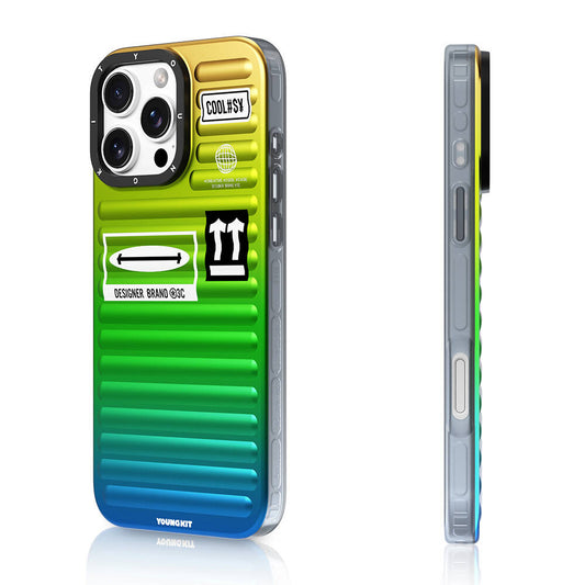 iPhone 16 Pro Max Kılıf YoungKit The Secret Color Serisi Kılıf Yeşil