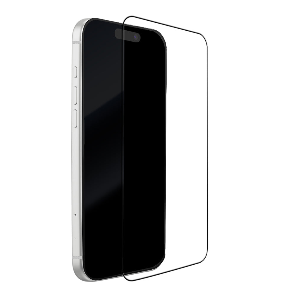 Apple iPhone 16 Pro Mohseven M7 Sapphire Coating Privacy Hayalet Temperli Cam Ekran Koruyucu + Hizalama Aparatlı