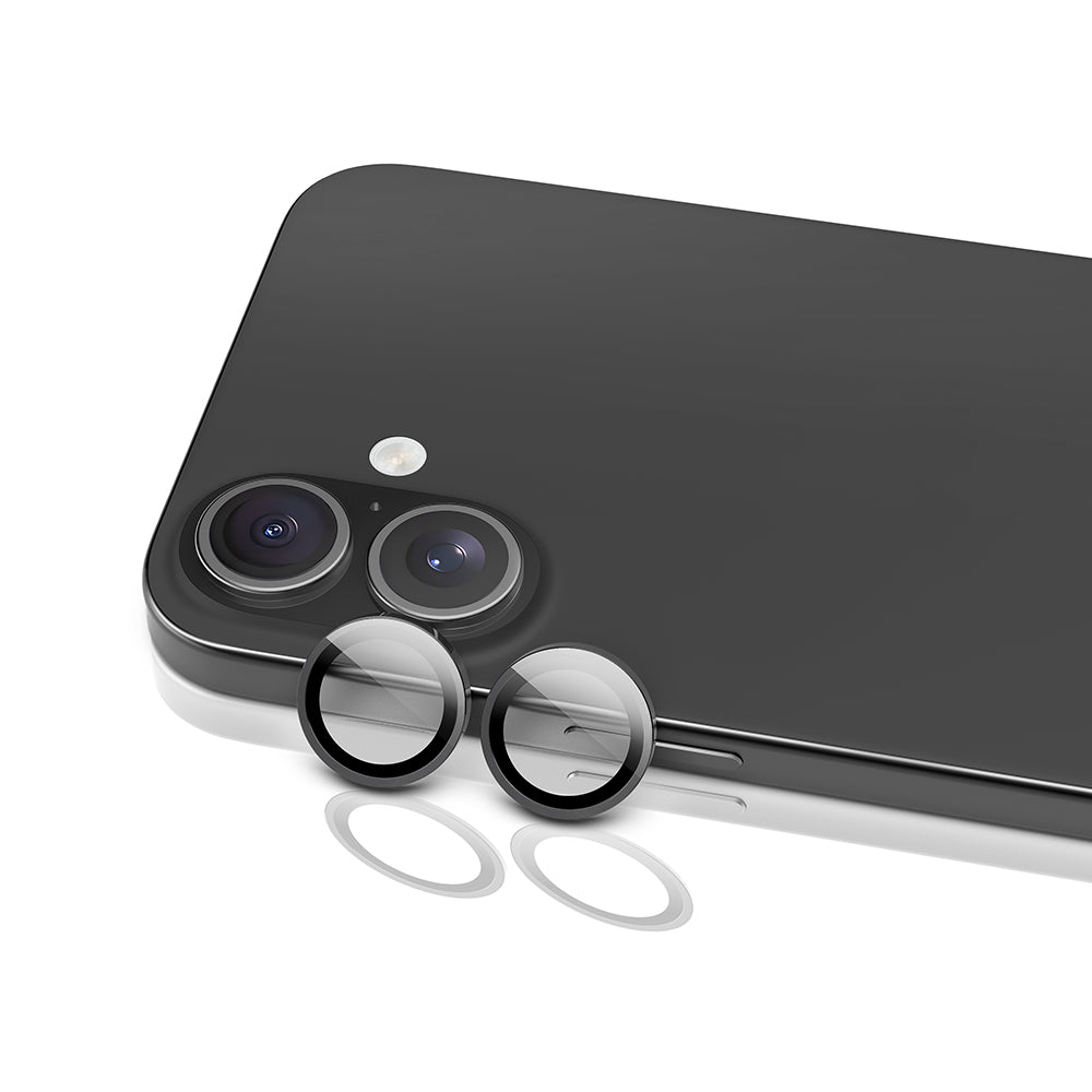 Apple iPhone 16 Raptic Armour Serisi Kamera Lens Koruyucu Şeffaf