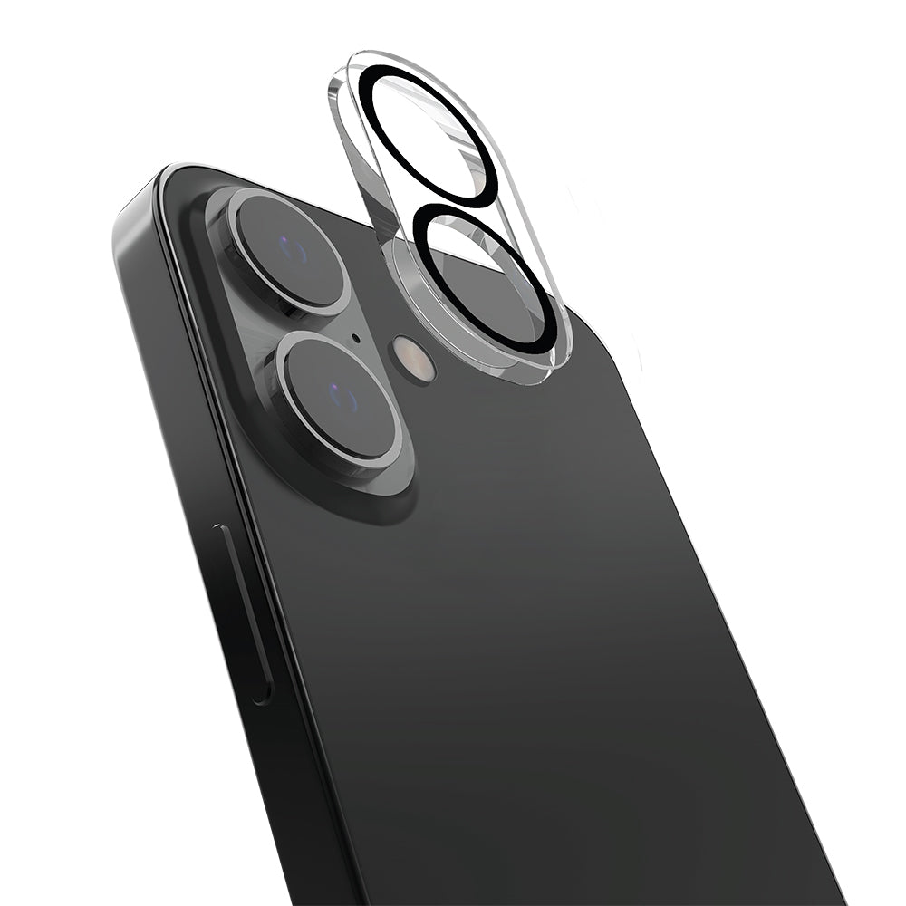 Apple iPhone 16 Raptic Glass Serisi Kamera Lens Koruyucu Şeffaf